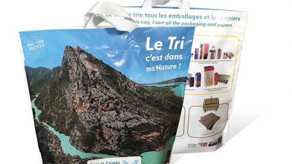 Des sacs L&M « made in France » de la Communauté de Communes Lacs et Gorges du Verdon (83) Des sacs L&M « made in France » de la Communauté de Communes Lacs et Gorges du Verdon (83)